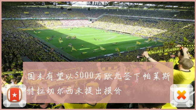 国米有望以5000万欧元签下帕莱斯特拉切尔西未提出报价